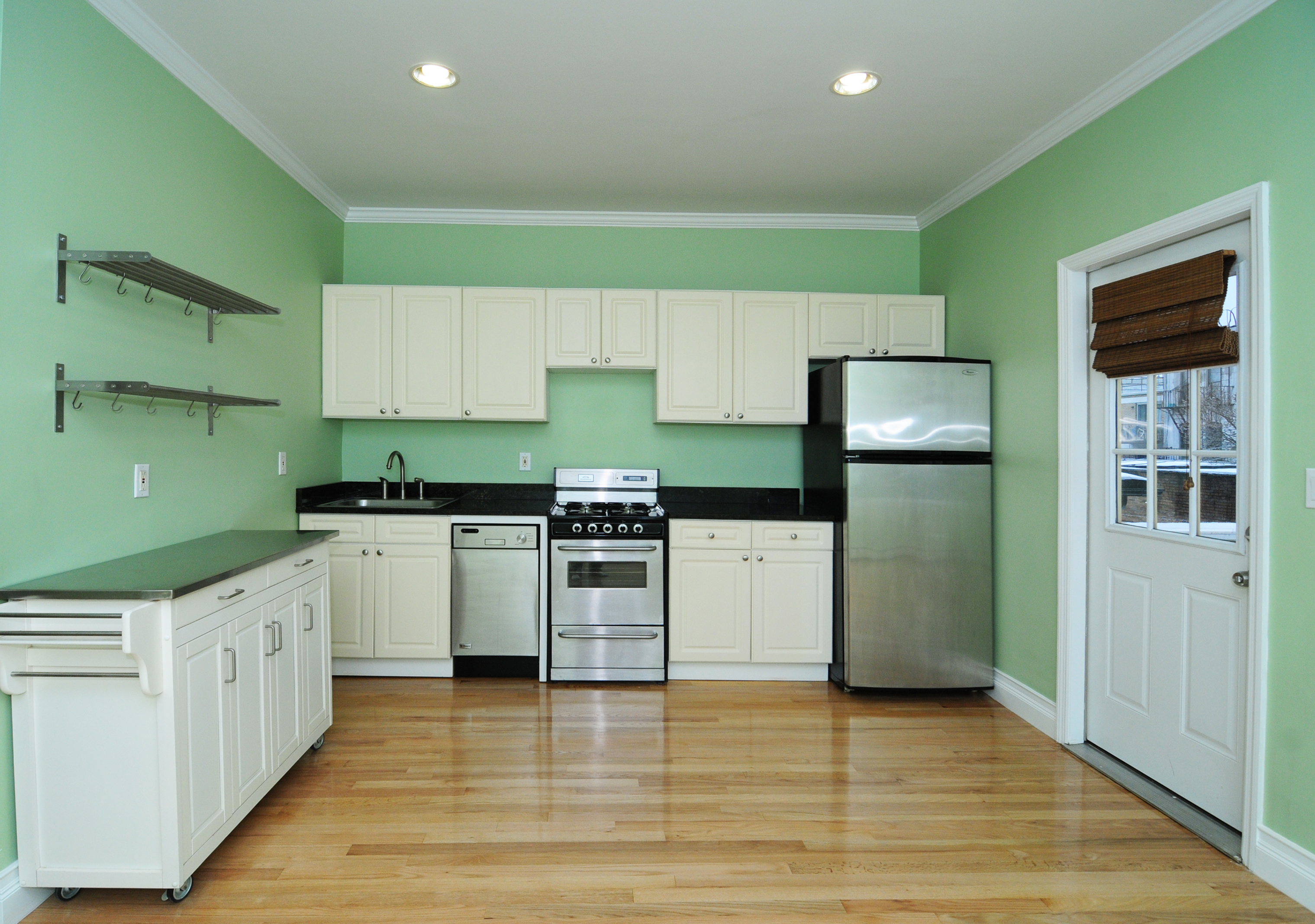Open Living room and kitchen