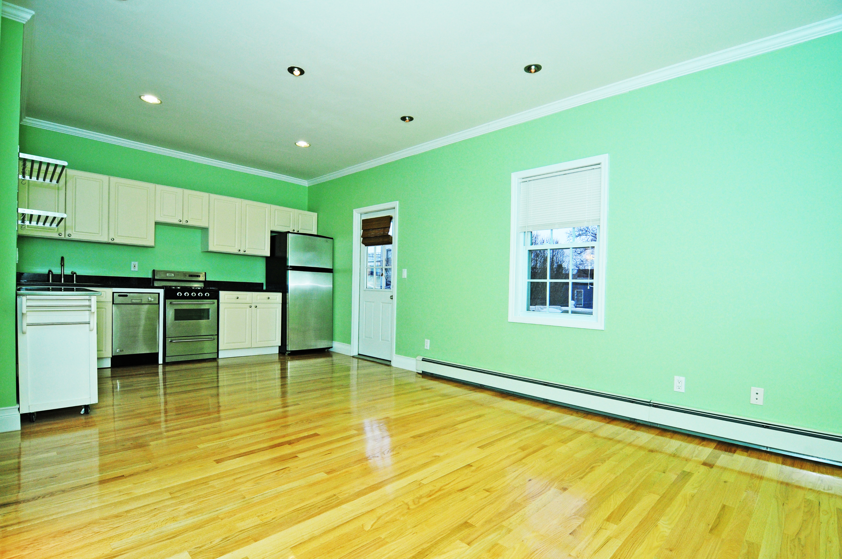 Open Living room and kitchen